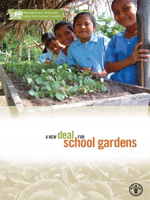 cover image of A New Deal for School Gardens